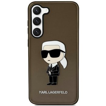 Samsung Galaxy S23 (SM-S911) Karl Lagerfeld Ikonik Karl Lagerfeld Case Cover (KLHCS23SHNIKTCK), Black