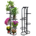 7 Tier Metal Plant Stand for Indoor Plants, Tall Flower Pot Holder Shelf