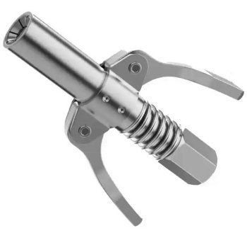 Self-Locking Grease Gun Coupler Quick Connect Tip 1/8 NPT