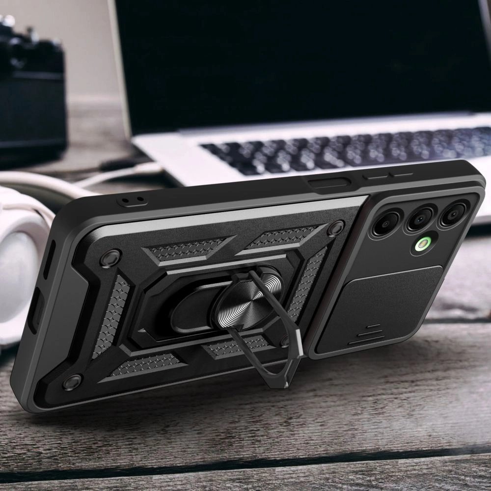 Samsung Galaxy A16 4G / 5G ( SM-A166 / SM-A165 ) Tech-Protect CamShield Pro Case Cover, Black (0)