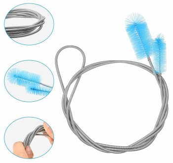 Flexible Double Ended Brush Pipe and Hose Cleaner