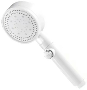 Shower Head with Modes, White, without Hose