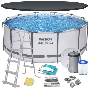 Bestway 56420 Frame Pool Set 366 x 122 cm 6-in-1