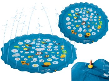 Children's Inflatable Water Mat Fountain Pool, 170 cm