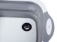 Foldable Plastic and Silicone Bowl with Colander and Cutting Board, 5 L