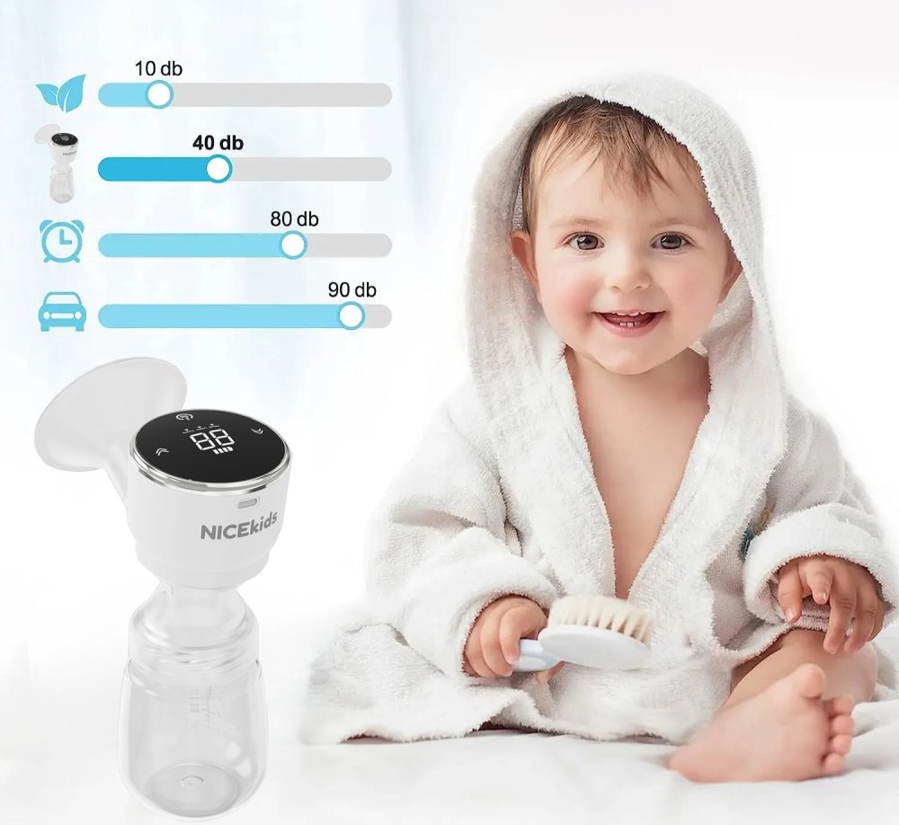 NICEkids DQ-S059 Electric Breast Pump, Lactator (2)