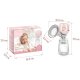 Electric Breast Pump, Lactator, Pink (Nukido NK-961)