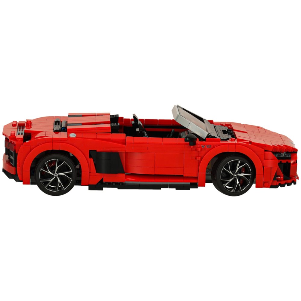 Audi R8 Spyder Building Blocks Set Rastar 93800 1:14 1440 Pcs, red (1)