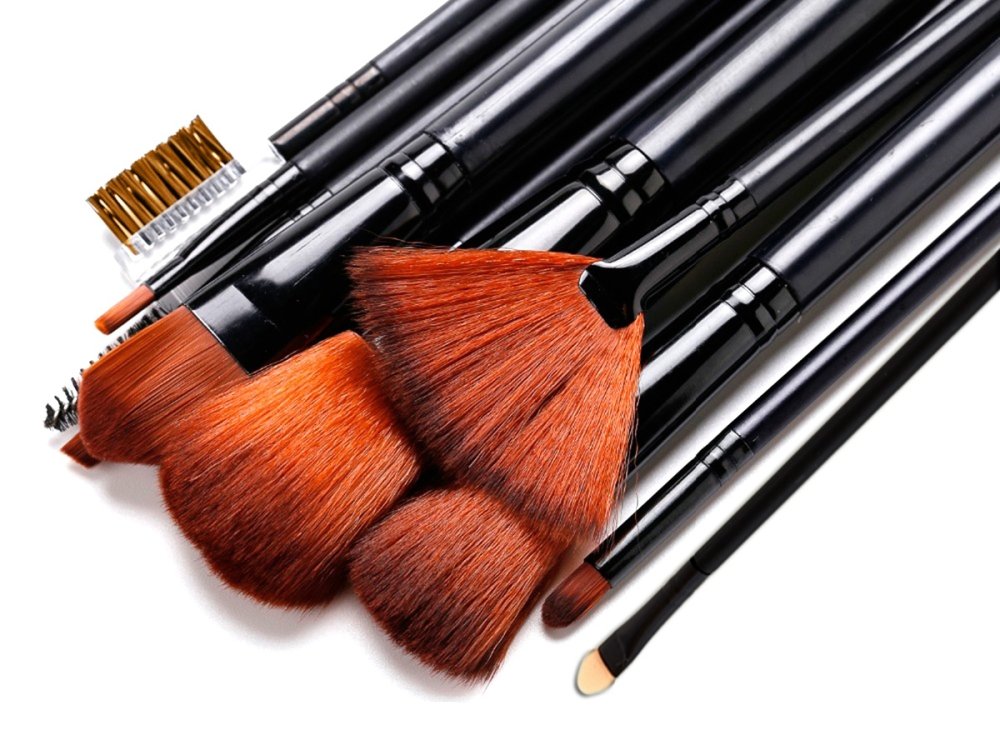 Make Up Cosmetic Brush Set in Case, 13 pieces (2)