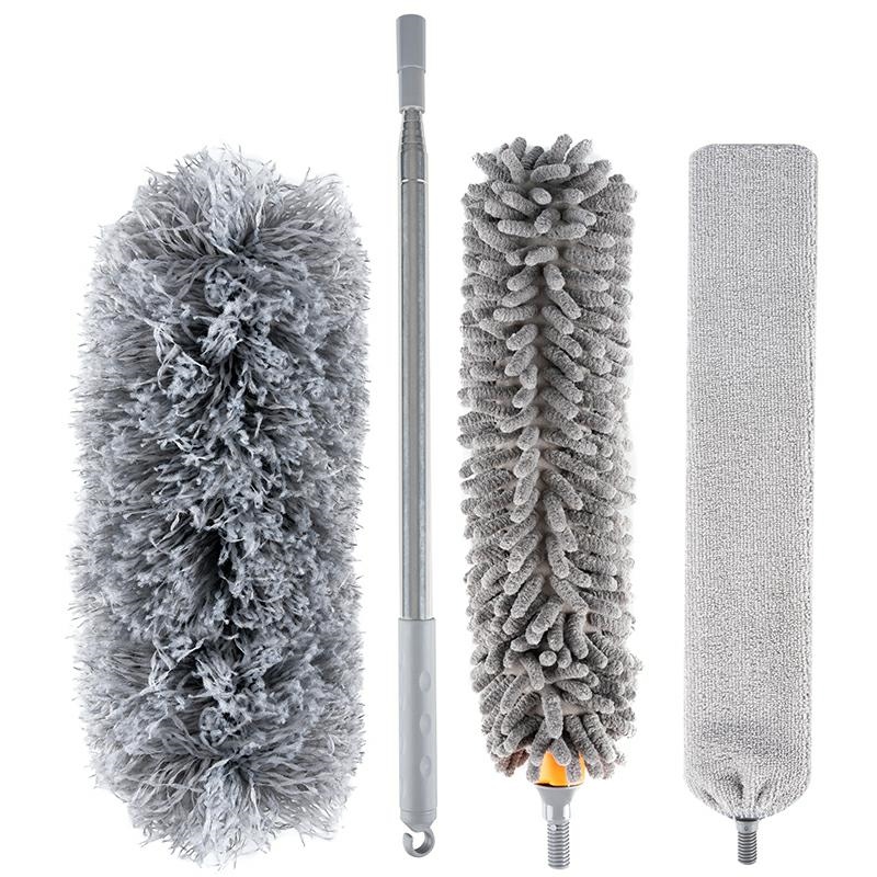 Telescopic Dust Brush with Adjustable Length (1)