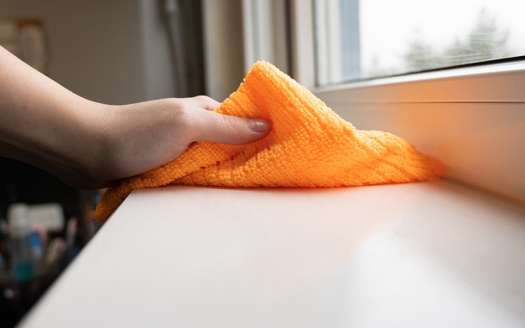Set of Napkins Microfiber Cloths for Cleaning Surfaces, 12 pcs. (2)