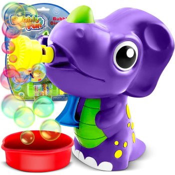 Ricokids RK-905 Triceratops Dinosaur Bubble Gun Blower