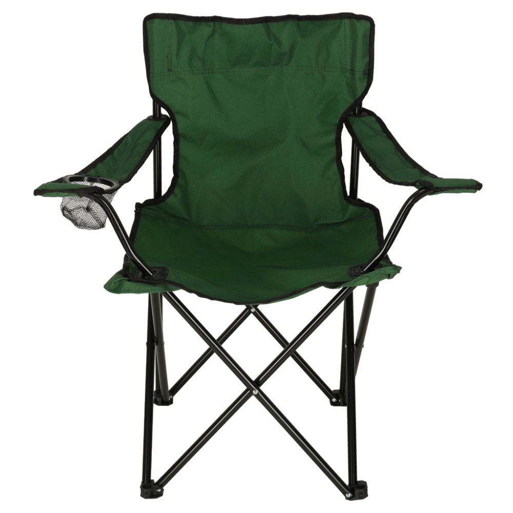 Folding Camping Chair LUARO for Fishing and Outdoors, Green (2)
