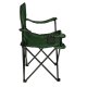 Folding Camping Chair LUARO for Fishing and Outdoors, Green