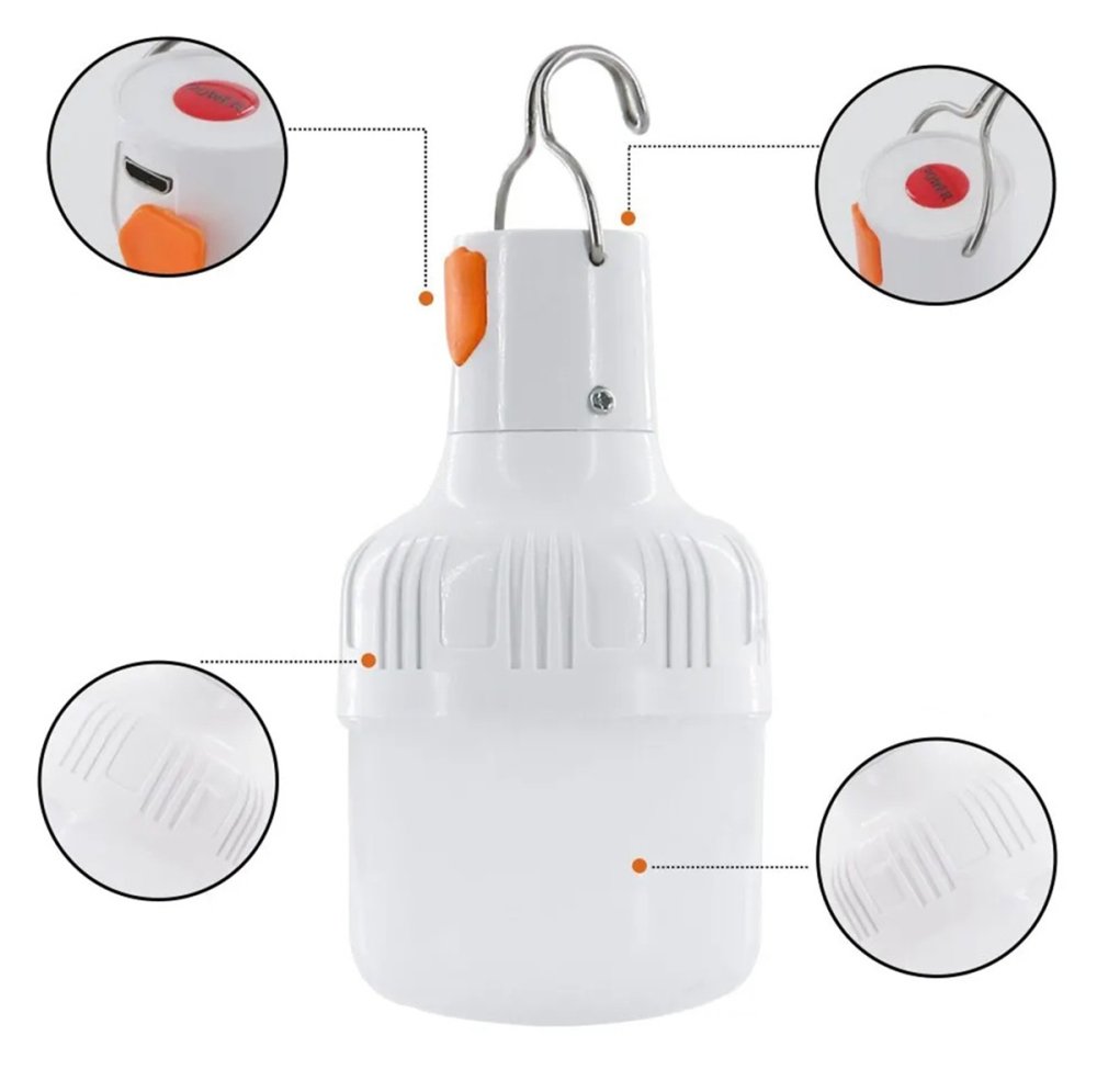 Rechargeable Hiking Camping Lamp Lantern (2)