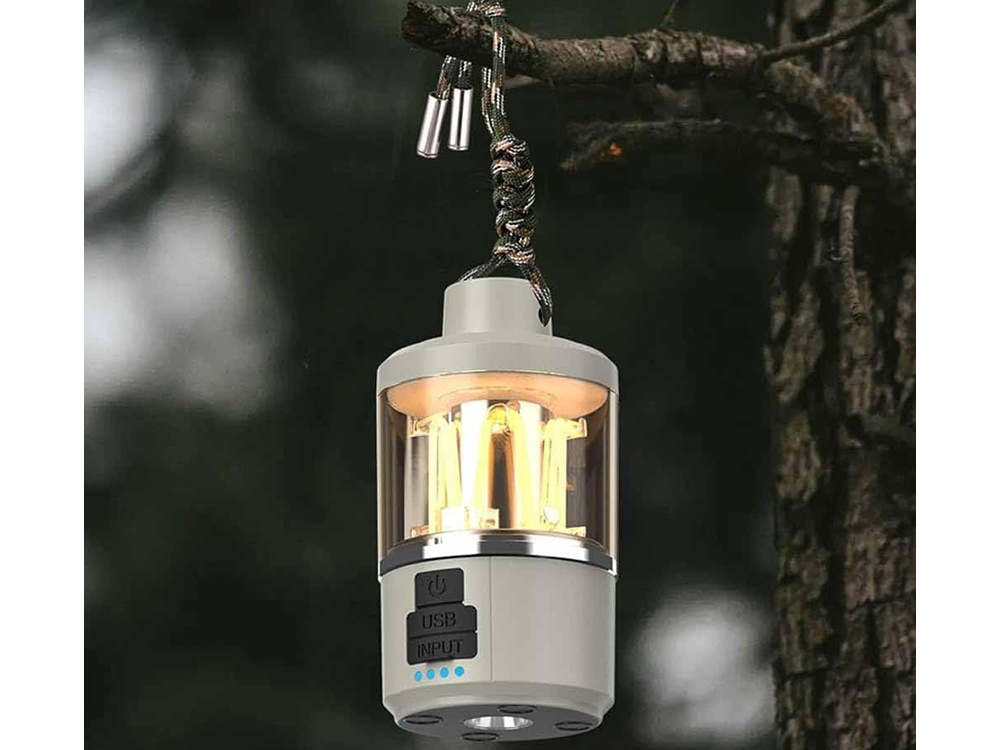 LED Camping Lantern, Travel Lamp with Power Bank (2)