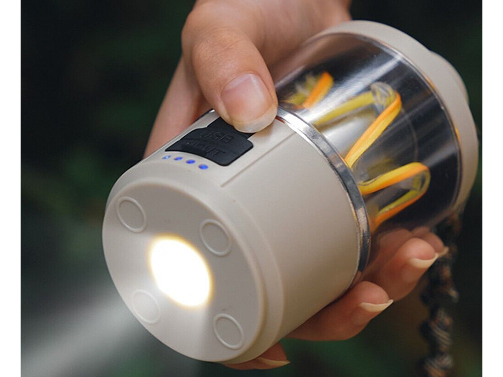 LED Camping Lantern, Travel Lamp with Power Bank (4)