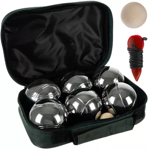 Boules Petanka Ball Set, 6pcs (710g) + Bag