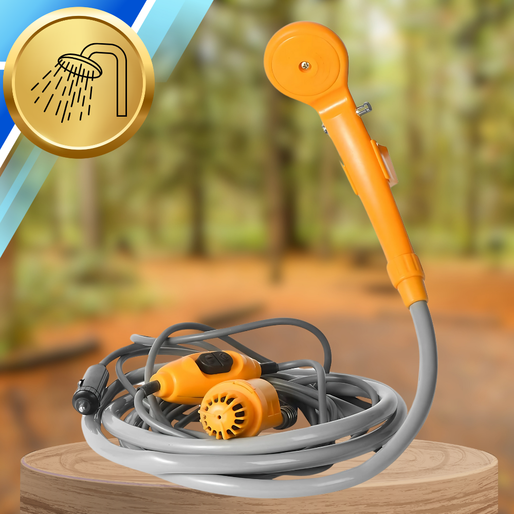 Portable Camping Shower 12V, Car-Powered Outdoor Shower for Travel (0)