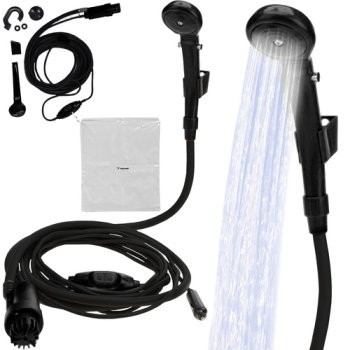 TRIZAND Portable Camping Shower with 12V Car Plug
