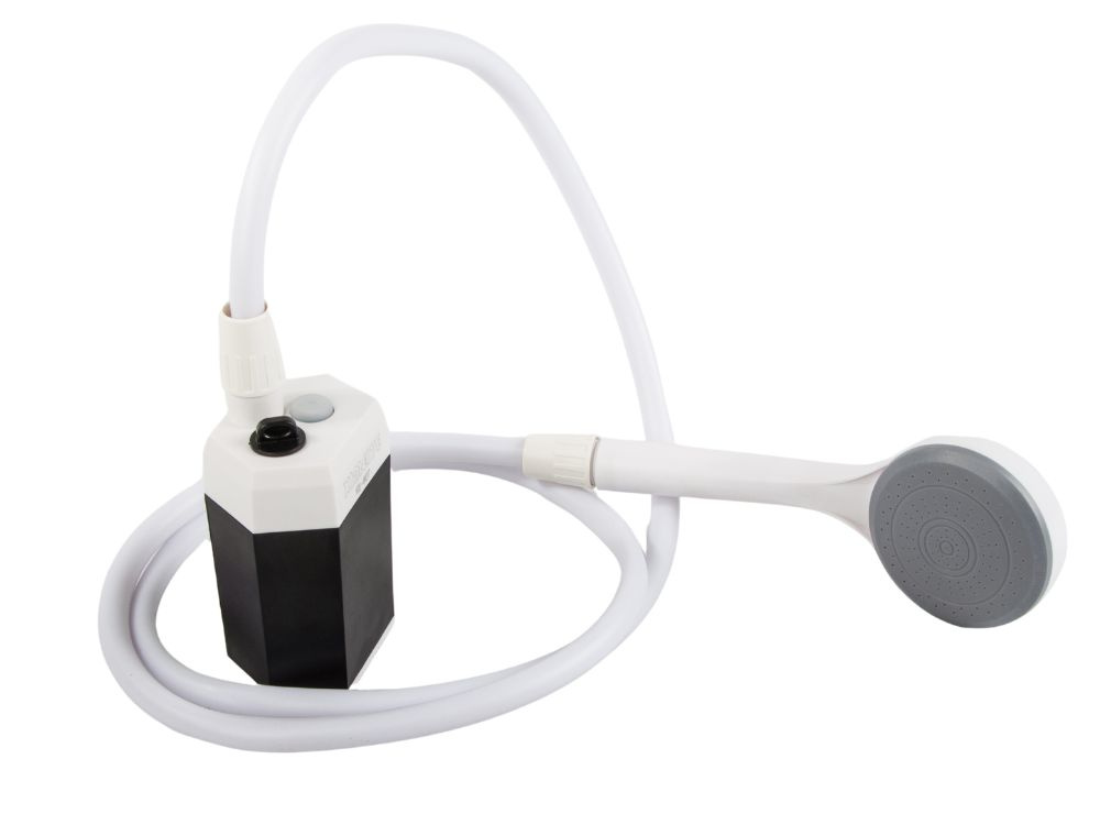 Portable Camping Shower with Rechargeable Battery Pump for Travel (2)