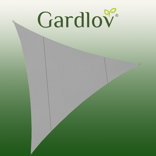 Triangle Sun Shade Sail Canopy Gardlov 23141, 4x4x4m, Gray (2)