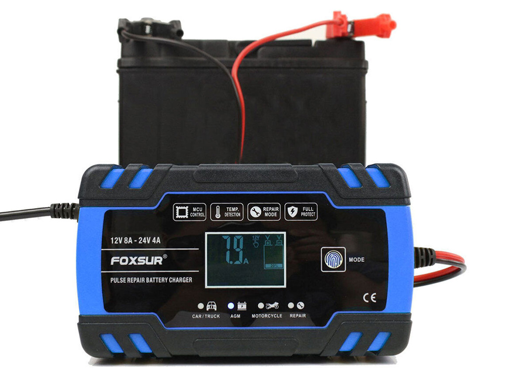 12V 24V Automatic Car Charger with Battery Repair Function (2)