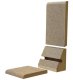 Cat Corner Scratcher with Toy Cardboard Scratching Post Bed Lounger