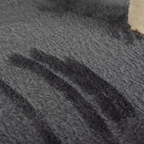 Cat House Tree with Sisal Scratching Posts - 71cm, Gray/Beige (11)