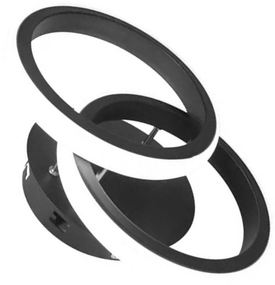 Chandelier Ceiling LED Light Lamp 20W, Black (0)