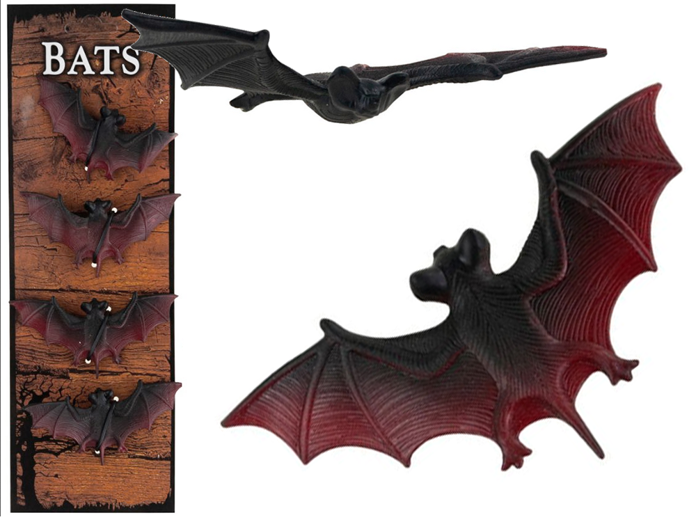 Halloween Bat Decoration Set Of 4 (2)