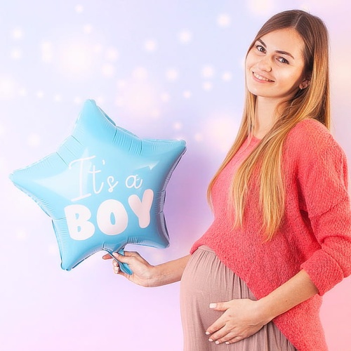 Foil balloon 48cm "It's a boy", blue (0)