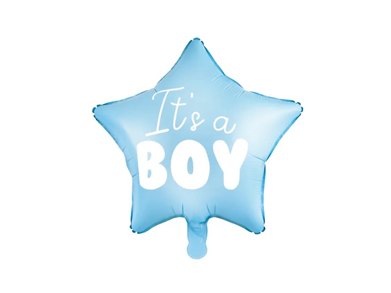Foil balloon 48cm "It's a boy", blue (2)