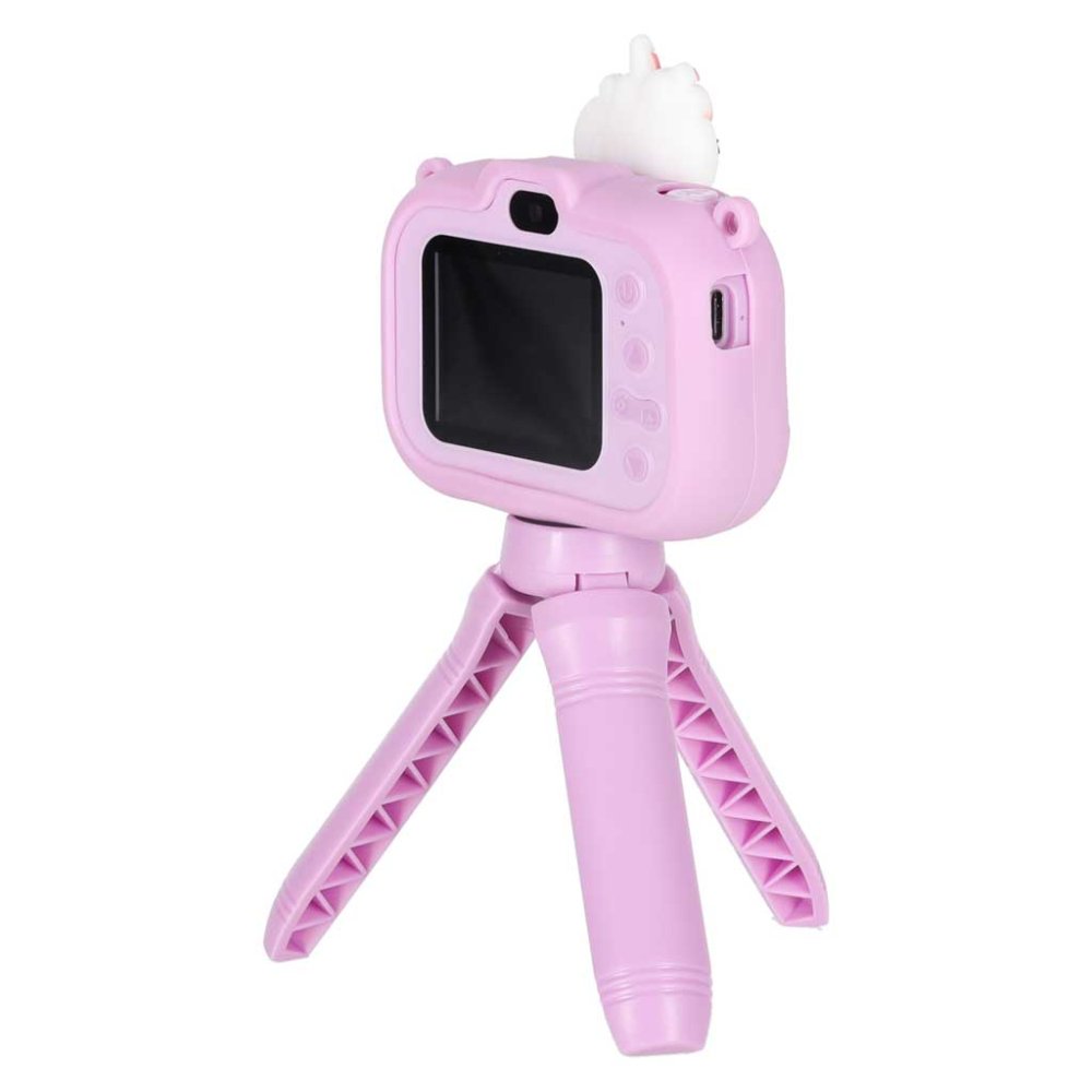 Kids Digital Camera with Tripod and Selfie Cam, Unicorn Toy for Girls, Purple (0)