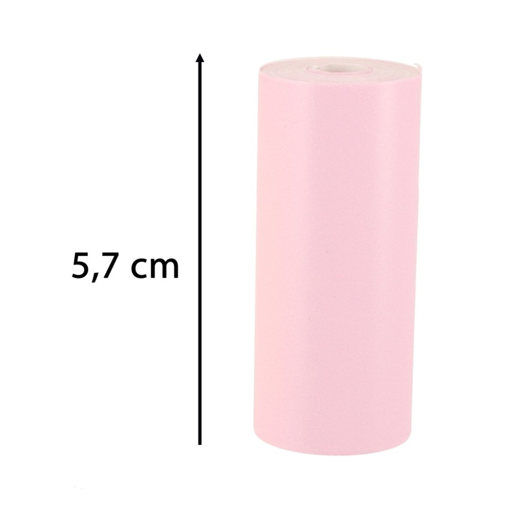 Color Thermal Paper Rolls for Mini Printer 57mm x 3m, 3 pcs. (1)