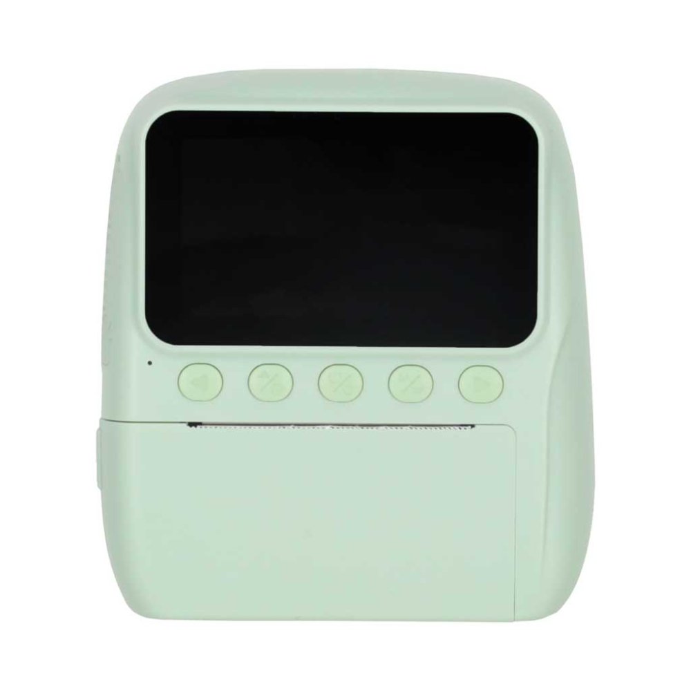 Kids Instant Print Camera, Digital Video Toy for Children, Green (1)