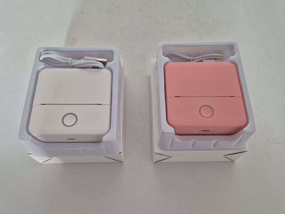 Portable Mini Thermal Printer, Wireless Bluetooth Printer for Photos and Notes (0)