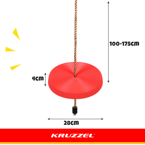 Garden swing round plastic 23554 (0)