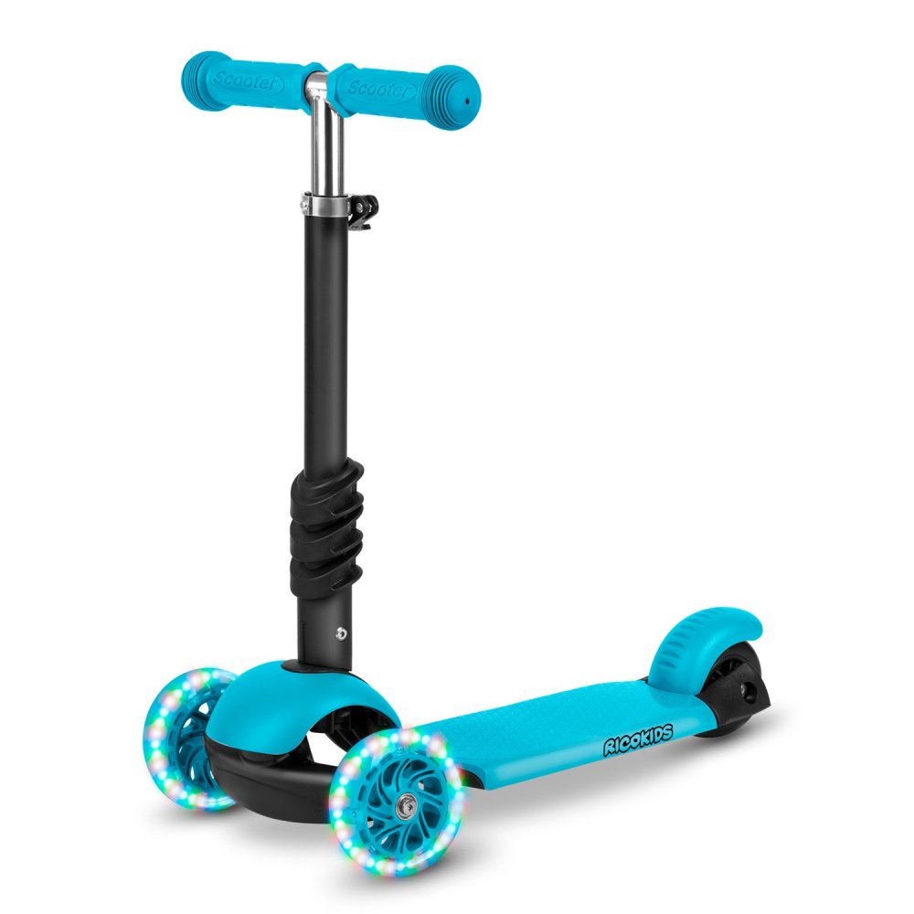 Ricokids Buggy Three-Wheel Scooter - Turquoise (1)