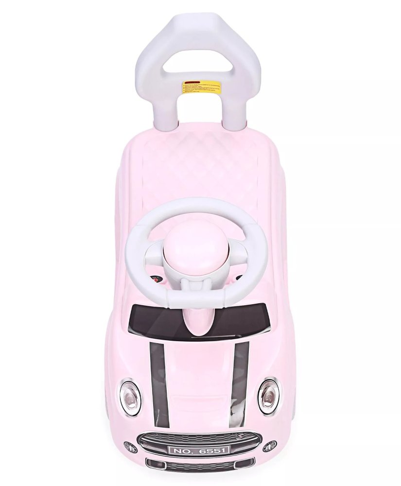 Mini Cooper Riding Pushchair Pink (1)