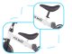 TRIKE FIX MINI Kids Running Bike Tricycle with Pedals 3in1, White