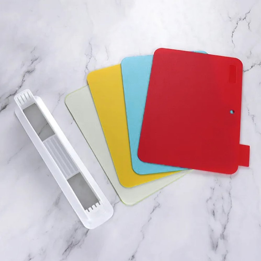 Cutting Board Set with Stand (4 pcs) (2)