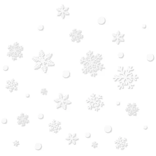 Ruhhy Christmas Window Clings 22359