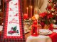 Christmas Table Runner, Tablecloth, 220x38 cm
