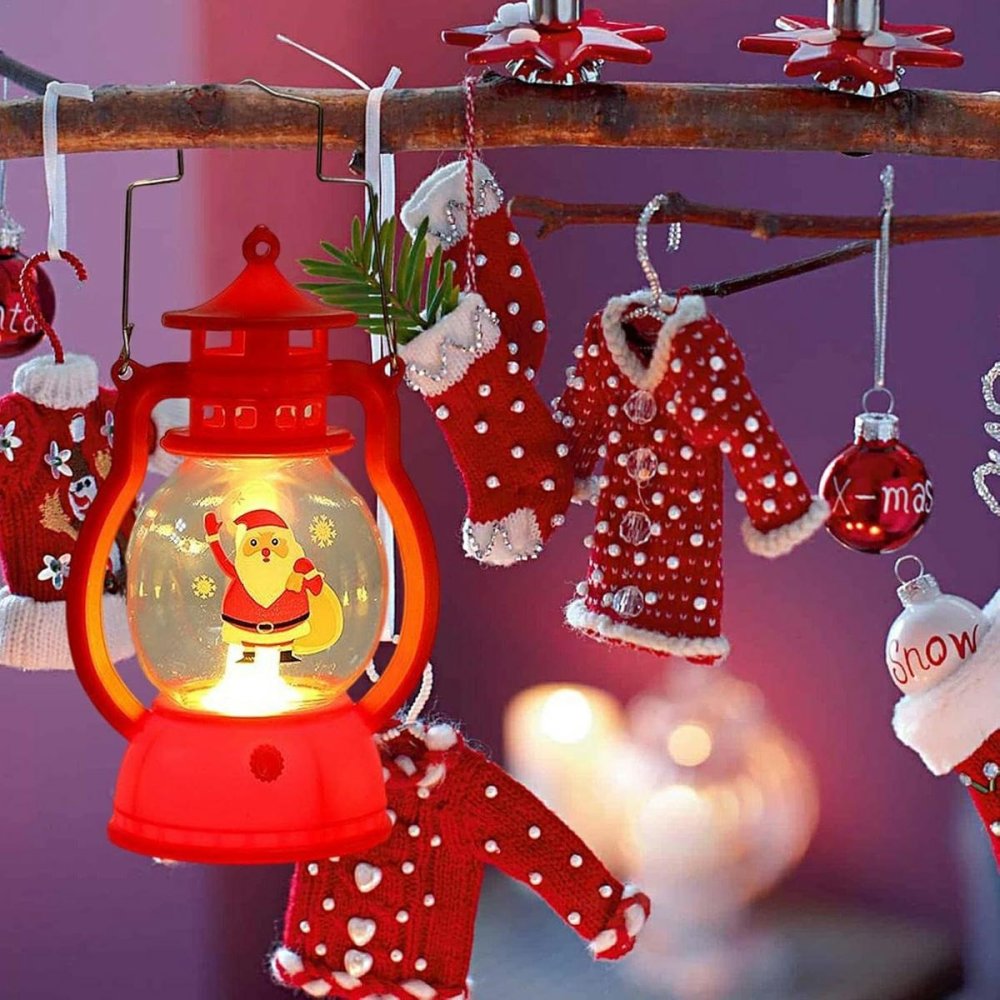 Christmas LED Lantern (3)