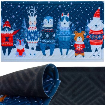 Ruhhy Christmas Doormat 75x45cm Holiday Entrance Mat 26636