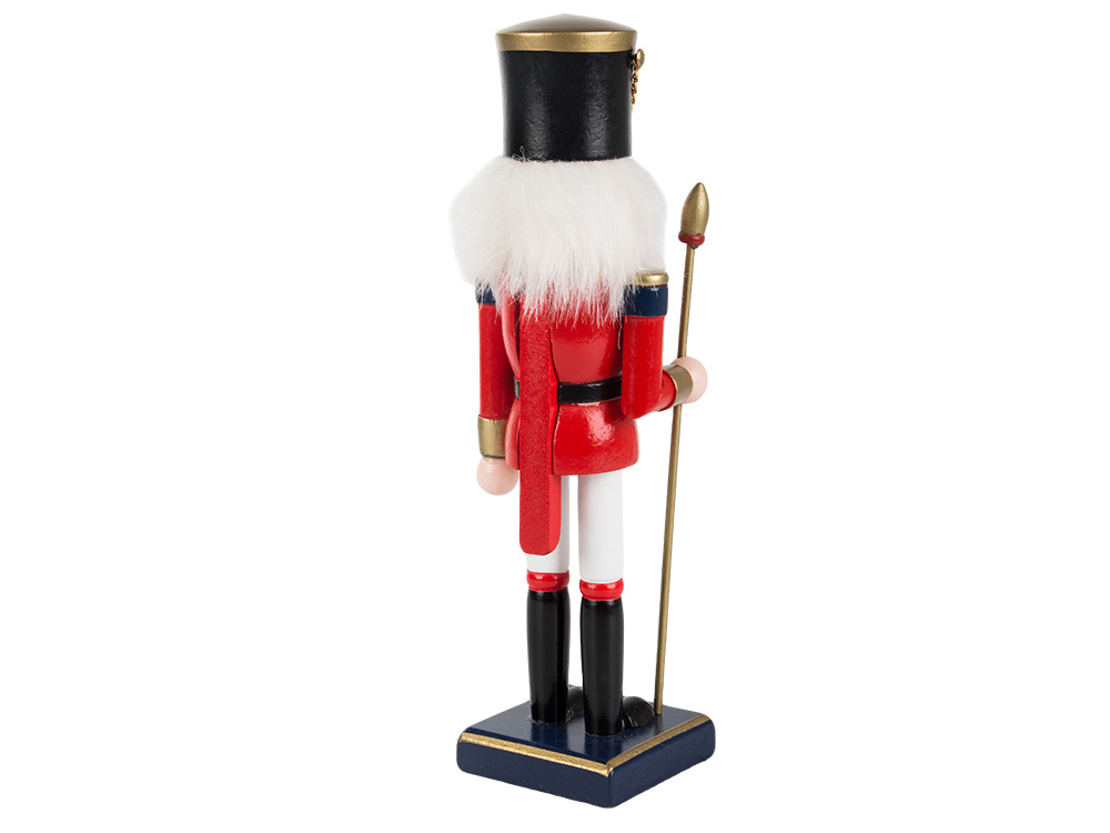 Christmas Wooden Nutcracker, Decorative Figurine, 25 cm (1)