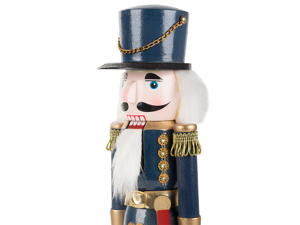 Christmas Wooden Nutcracker, Decorative Figurine, 35 cm (2)