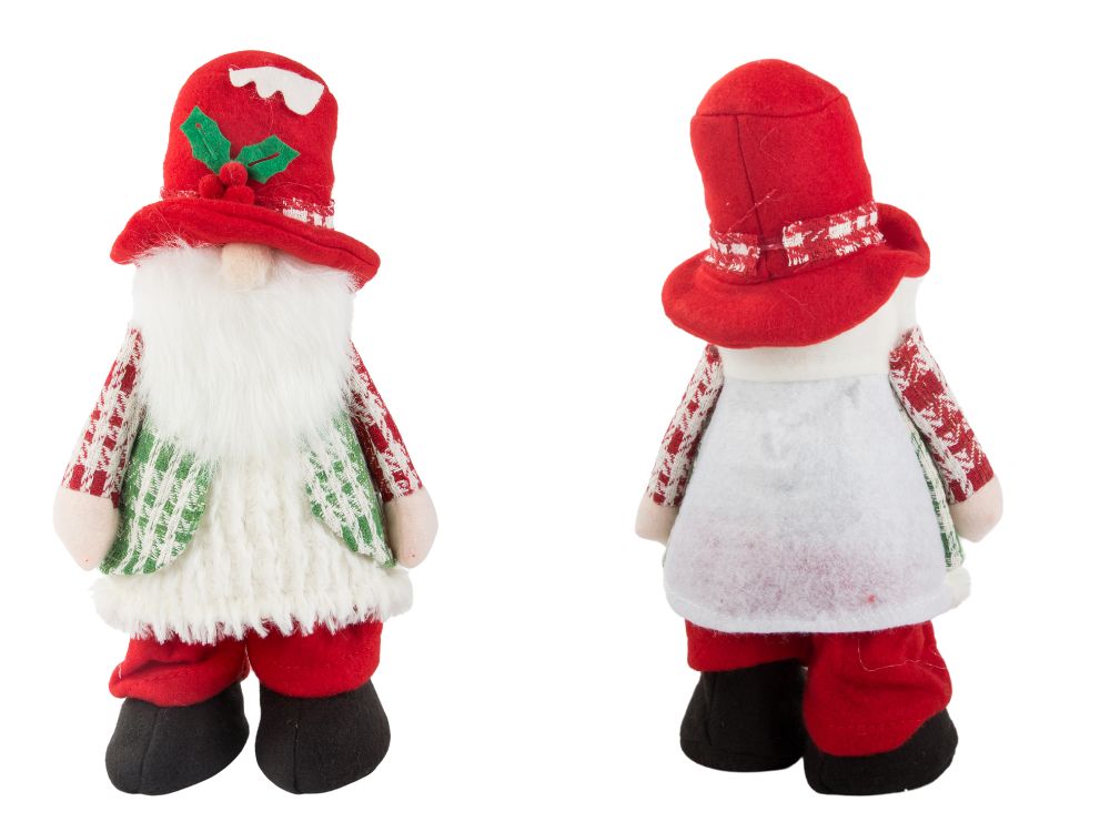 Christmas Tree Gnome with LED Light, 30 cm (4)