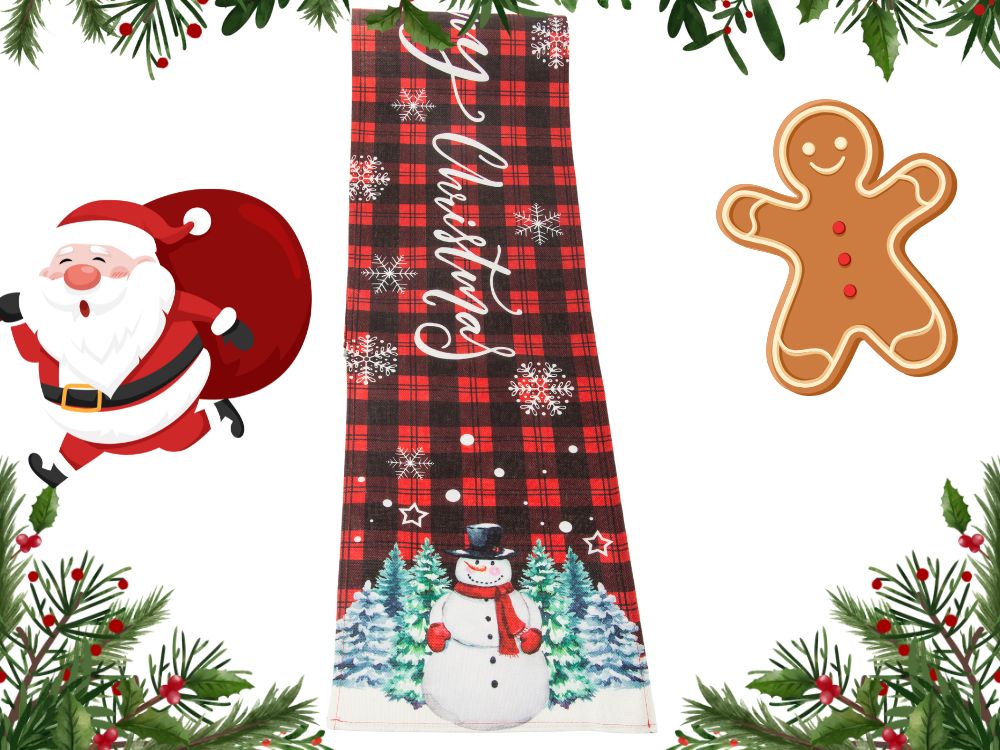 Christmas Table Runner, Tablecloth, 180x32 cm (6)